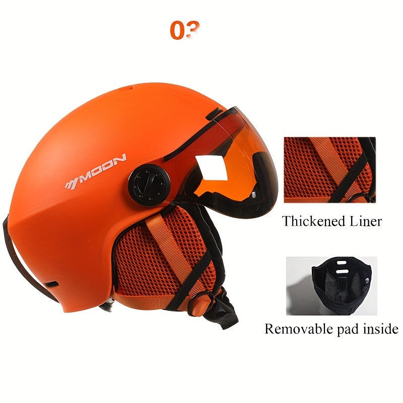 Skanto | Hochwertiger Skihelm für den Herbst mit abnehmbaren Teilen – Sicher und bequem für Outdoor-Aktivitäten