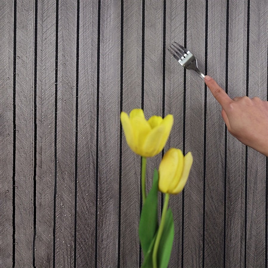 Skanto | CleanWall – Selbstklebende 3D PVC Wandpaneele in Holzoptik und -struktur – Einfach anzubringen – Ideal für die Wohnraumgestaltung