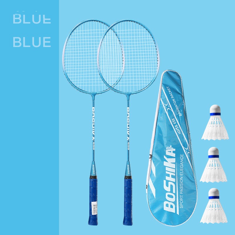 Badmintonschläger für Anfänger Kinder, Eisenlegierungs-Set A