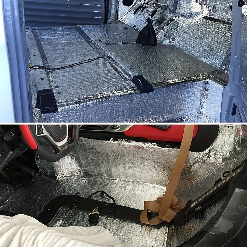 Skanto | Skanto Selbstklebender Auto-Isolierschaum – Thermische und akustische Schalldämmmatte für Motorhaube, Gummi-Kunststoff-Material