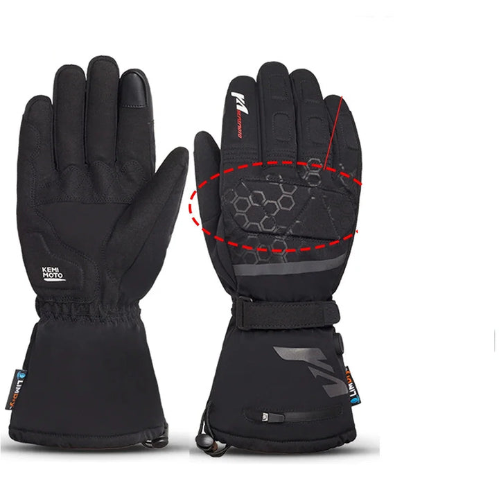 Skanto | Thermobeheizte Handschuhe | Wasserdichte, wiederaufladbare Winterhandschuhe