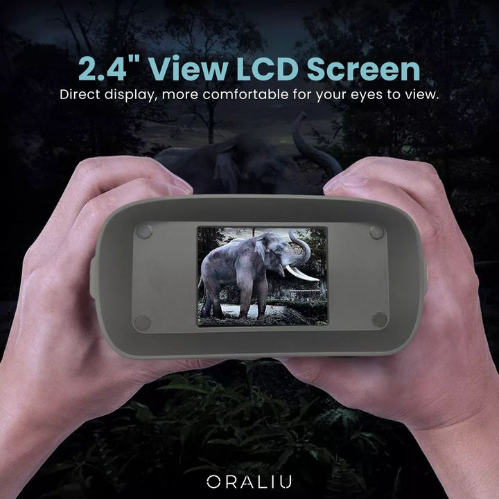 Skanto | Digitales Nachtsichtfernglas – 5x Zoom, Infrarot, HD-Qualität