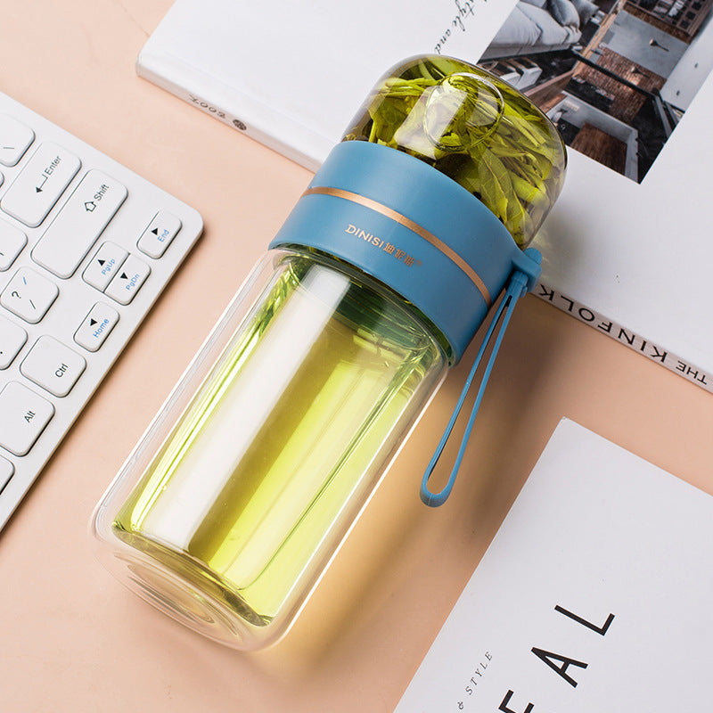 Skanto Infuser aus kristallklarem Glas