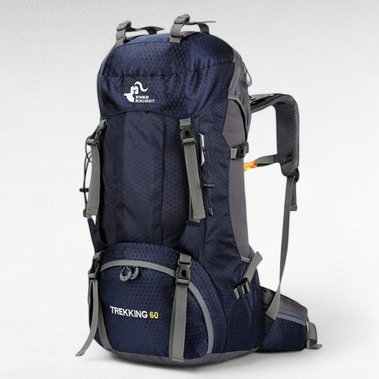 Skanto | 60L Wasserdichter Wanderrucksack | Leicht, ergonomisches Design & intelligente Aufteilung für Tageswanderungen & Expeditionen