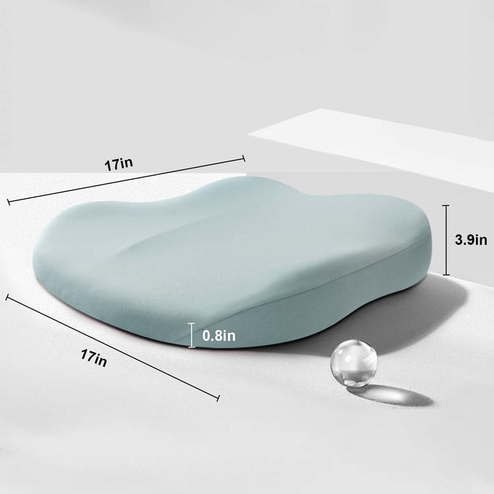 Skanto | ElevateSeat Autositzkissen – Ergonomische Sitzerhöhung mit Memory-Schaum