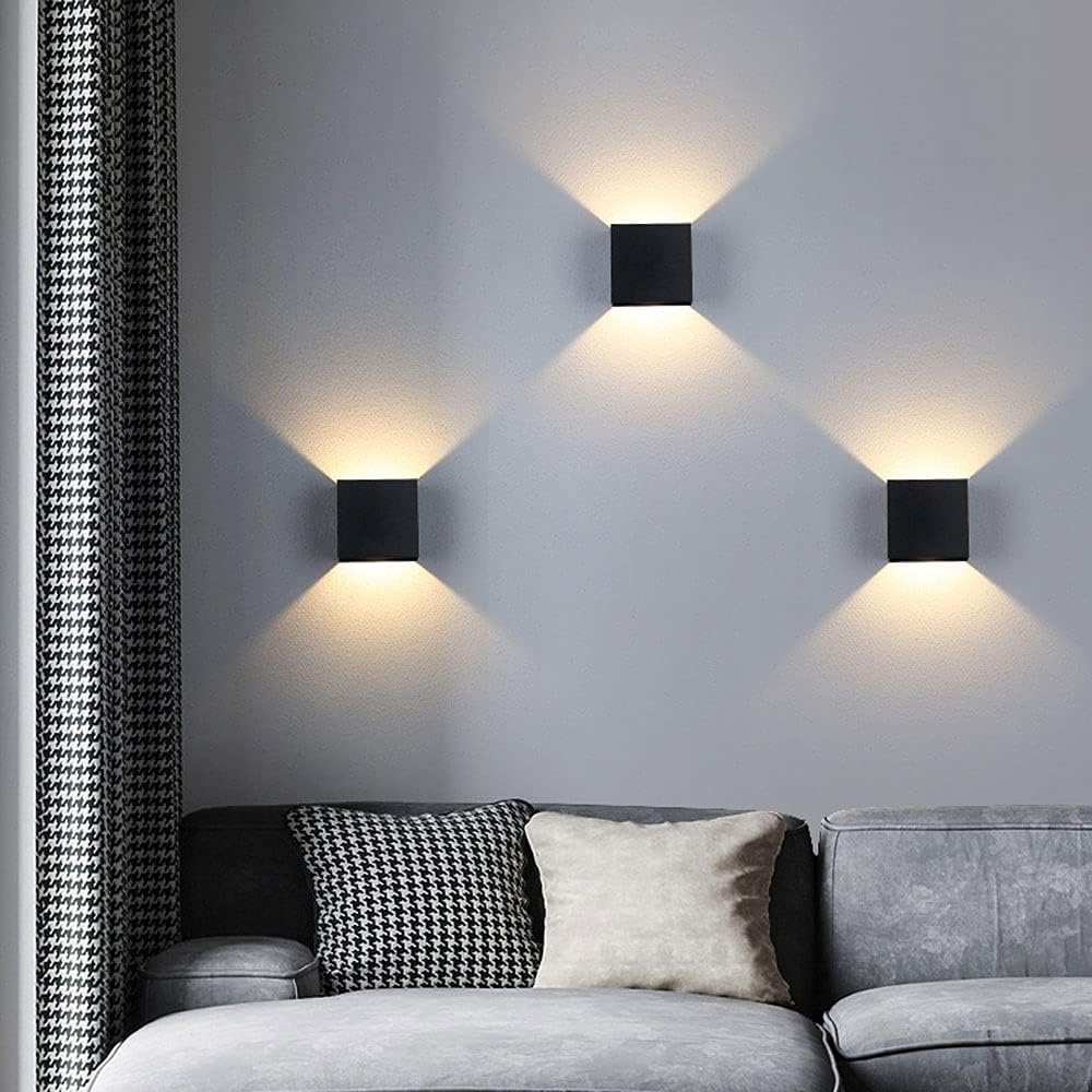 Skanto | Wandleuchte | Einstellbares Up & Down Light, USB-betrieben für Heimdekoration & gemütliche Atmosphäre