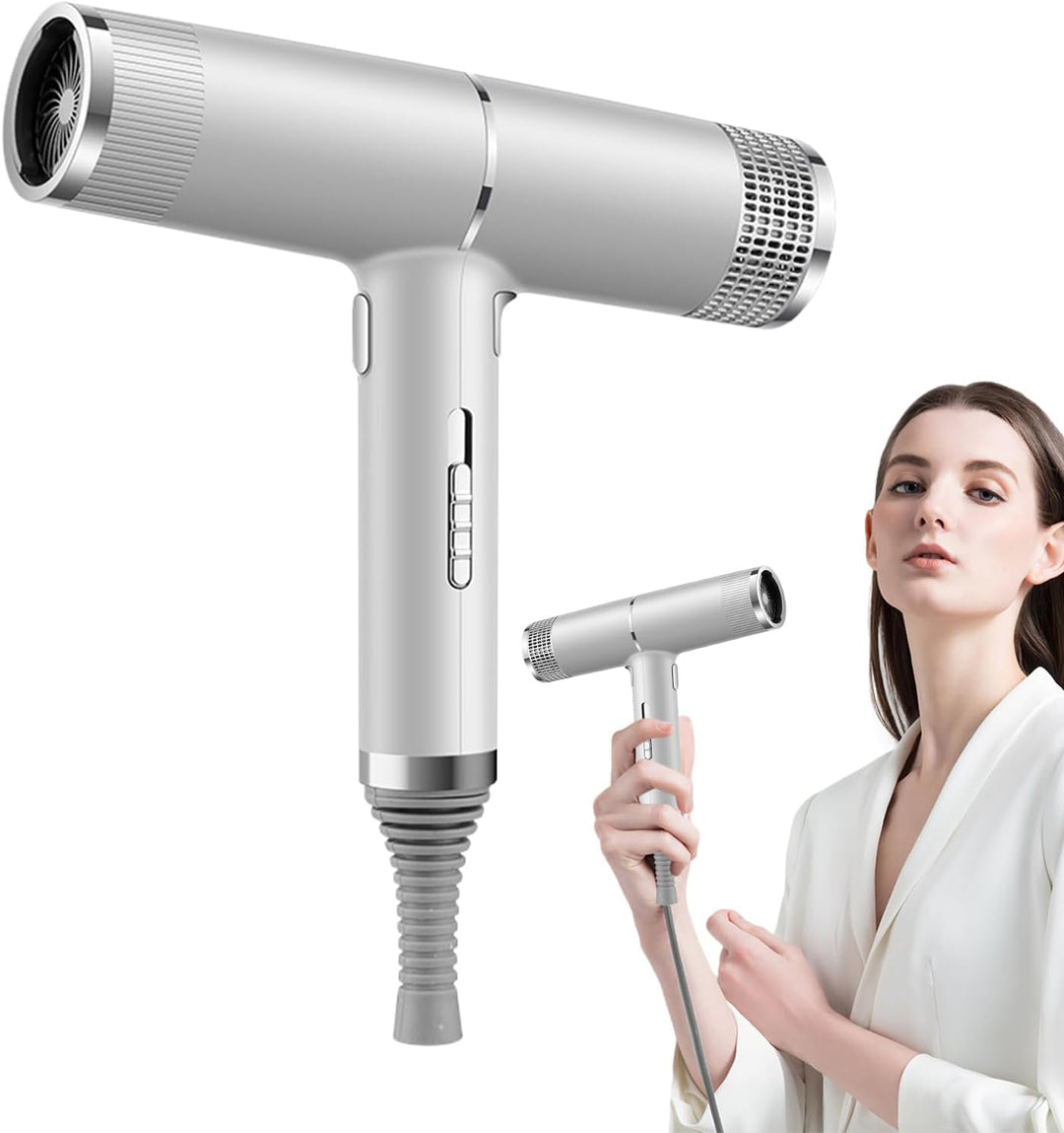 Skanto | Professioneller Ionen-Haartrockner | 700W, Keramik-Technologie & einstellbare Geschwindigkeiten für frizz-freies, glänzendes Haar zu Hause