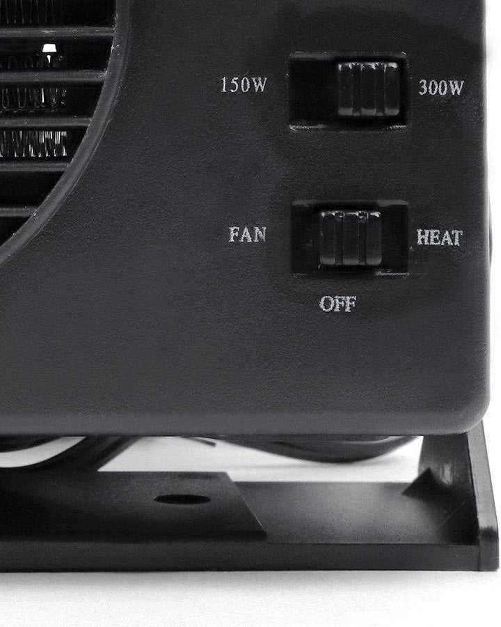 Skanto | 12V Keramik-Autoheizung | 150W-300W Tragbarer Ventilator mit automatischem Thermostat für den Wintereinsatz im Fahrzeug