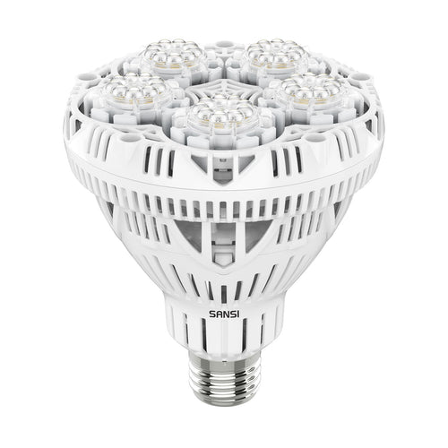 Skanto | Sansi 24W Pflanzenlampe, Vollspektrum, Hoher PPFD, Perfekt für Zimmerpflanzen & Blumen