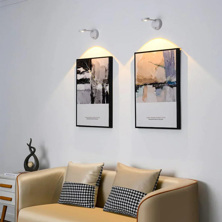 Skanto | Wandstrahler – SmartGlow – Wiederaufladbare LED – Bewegungssensor