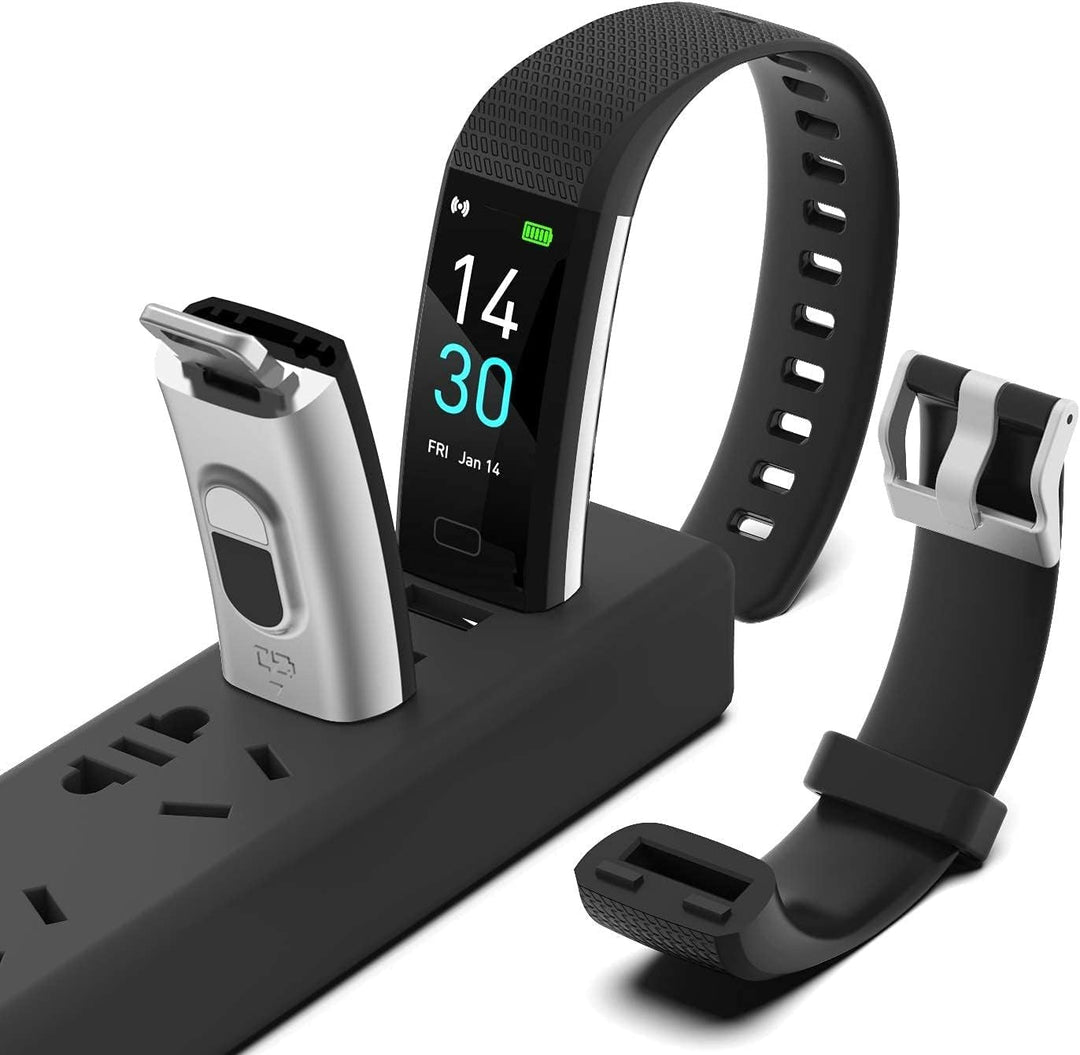 Skanto | Smartwatch mit Blutdruck- & Herzfrequenzmesser | Wasserdicht, Schlaftracking & Fitness-Einblicke für das tägliche Gesundheitsmanagement