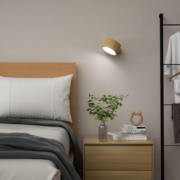 Skanto | Eternity Glow – Kabellose LED Wandlampe mit Fernbedienung und Timer