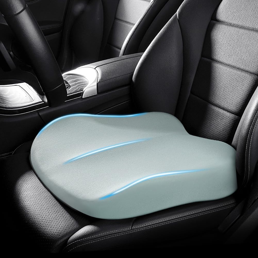 Skanto | SitComfort Ergonomisches Sitzerhöhungspolster für Auto und Büro – Bessere Sitzhöhe und Haltung