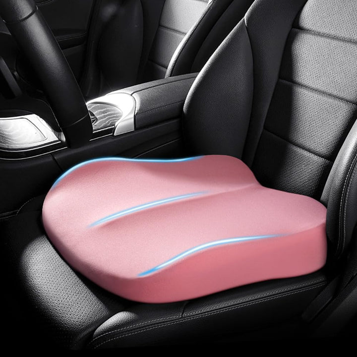 Skanto | SitComfort Ergonomisches Sitzerhöhungspolster für Auto und Büro – Bessere Sitzhöhe und Haltung