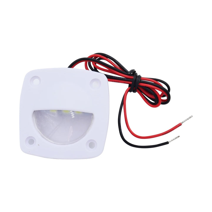 Skanto Skanto | T-H Marine LED-Begrüßungslicht – Weißes quadratisches Licht für Bootsinterieur, Deck oder Cockpit