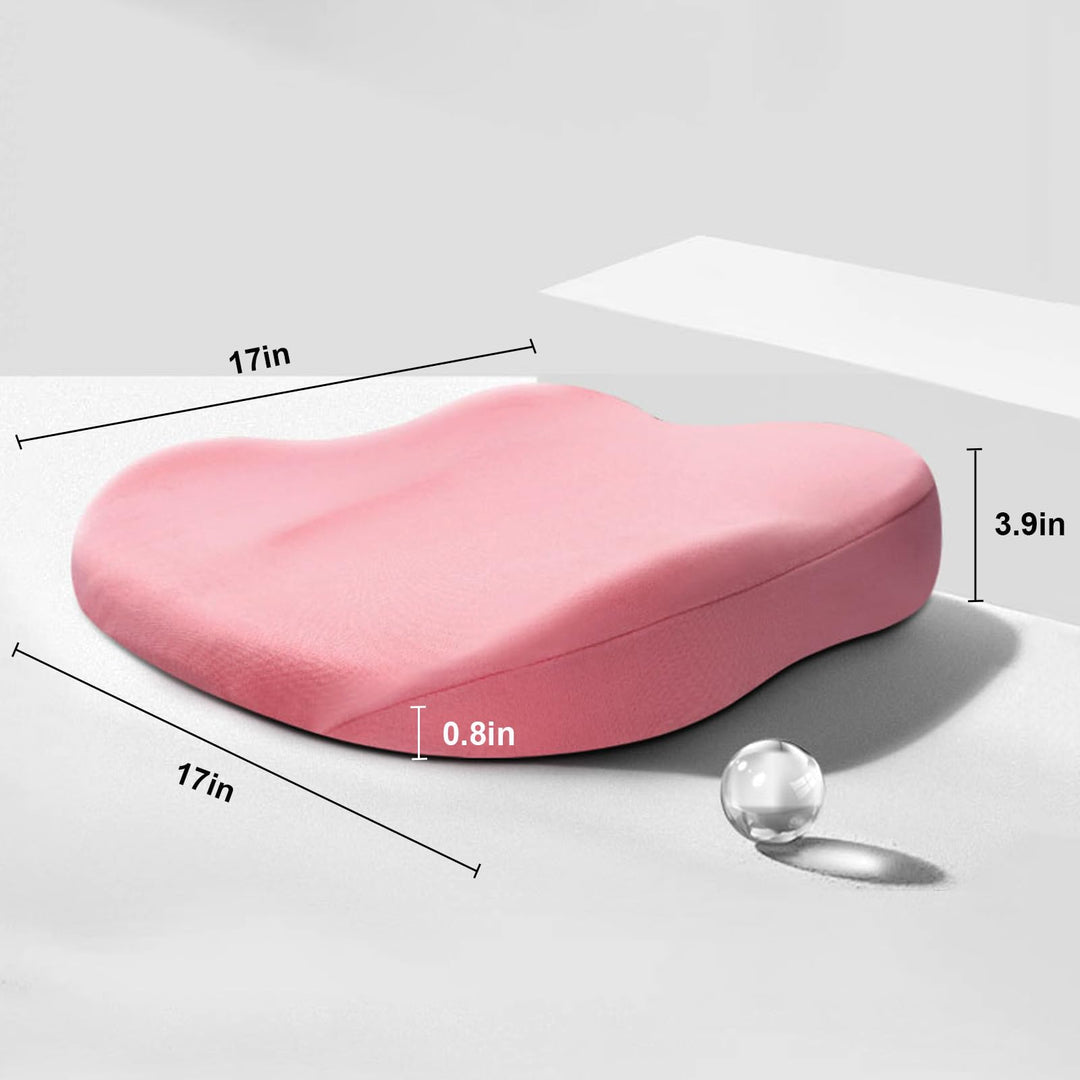 Skanto | ElevateSeat Autositzkissen – Ergonomische Sitzerhöhung mit Memory-Schaum