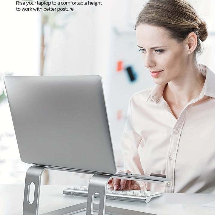Skanto | Laptop-Ständer aus Aluminium – Ergonomisch und belüftet