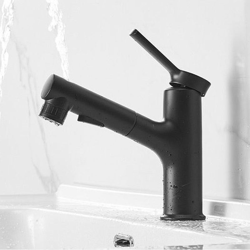 Skanto | Modernes Design Badezimmerarmatur Einhebelmischer mit Wasserschlauch