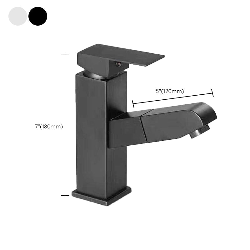 Skanto | Modernes Design Badezimmerarmatur Einhebelmischer mit Wasserschlauch