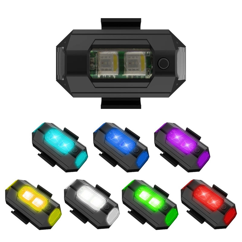 Skanto | 7-farbiges LED-Stroboskoplicht & USB-Ladefunktion