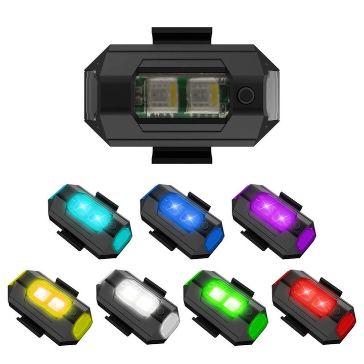 Skanto | 7-farbiges LED-Stroboskoplicht & USB-Ladefunktion