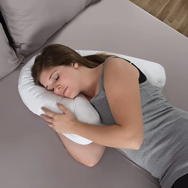 Skanto | Orthopädisches Seitenschläferkissen mit Ohrloch
