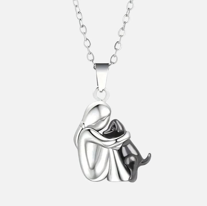 Skanto | PawHeart Halskette – Schmuck für Hundeliebhaber mit Pfotenabdruck