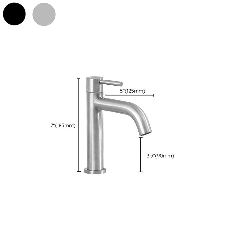 Skanto | Industrieller Container-Anschluss, Edelstahlgriff-Wasserhahn
