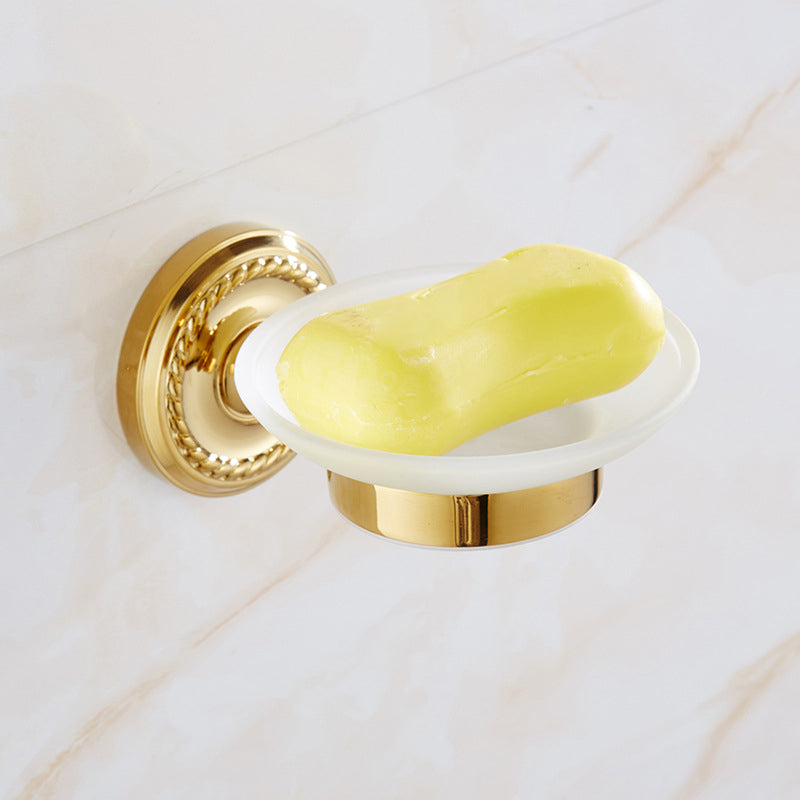Skanto | Traditionelles goldenes Badezimmer-Armaturen-Set Kupfer-Badezimmer-Set