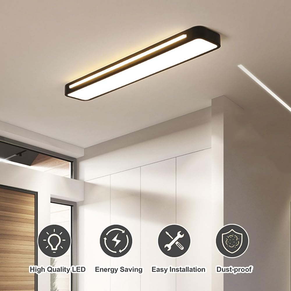 Skanto | GlowRond – Moderne LED-Deckenleuchte für Flure, Eingänge & Treppen | Energiesparend & stilvolles Design