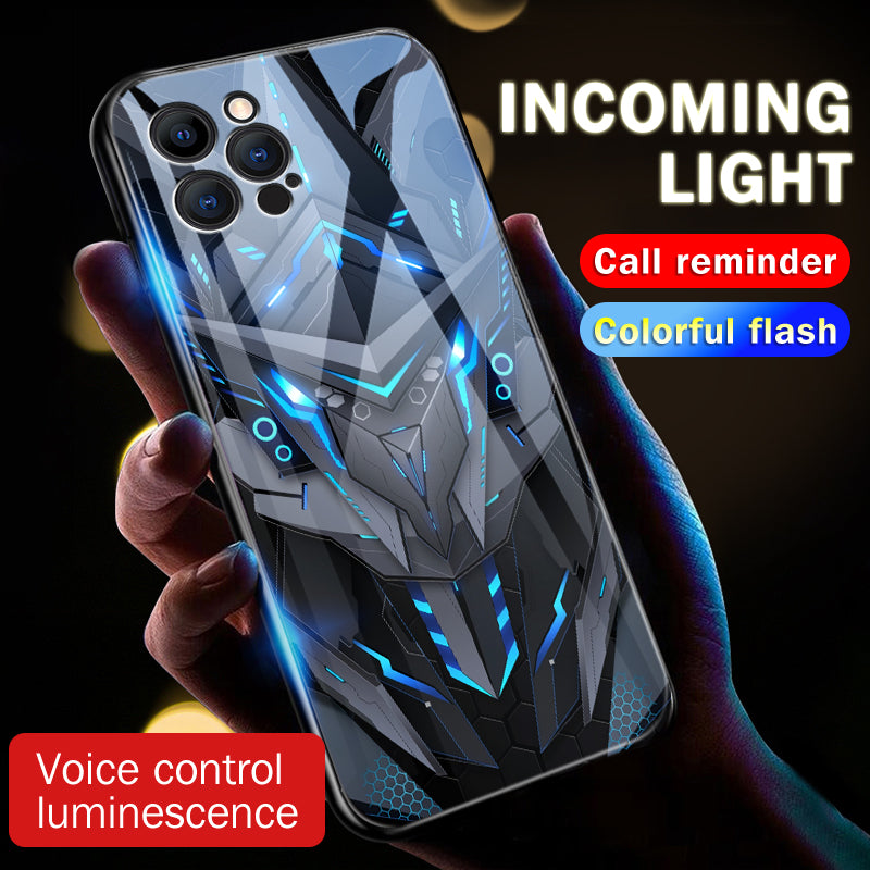 Skanto | Coole Mecha Apple Smart Flash Handyhülle