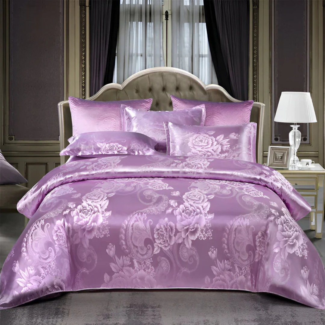 Skanto | Luxuriöser Satin-Bettbezug – Ultimativer Komfort und Stil fürs Schlafzimmer