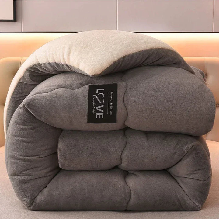 Skanto | Luxuriöse Winterbettdecke mit doppeltem Flanell-Fleece - FrostGuard