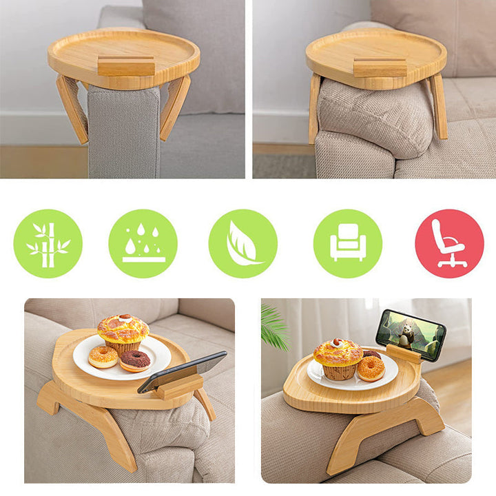 Skanto | Sofa-Armlehnen-Tablett