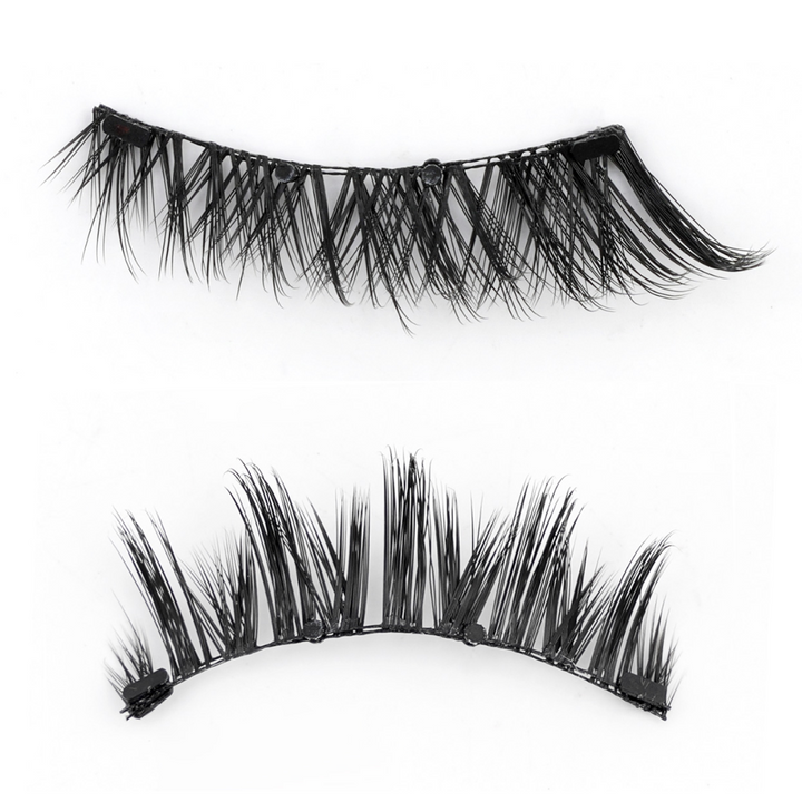 Skanto | Wiederverwendbares magnetisches Wimpern- & Pinzetten-Set – Kein Kleber nötig