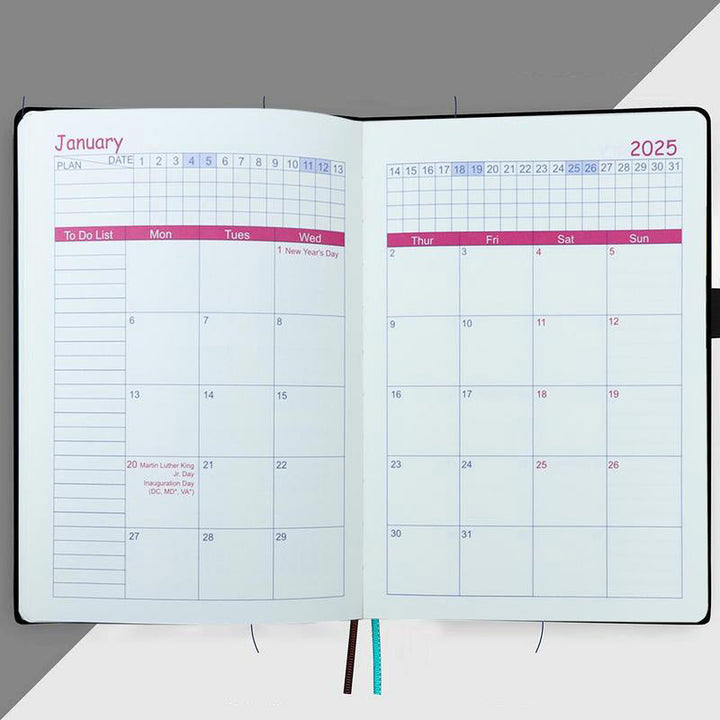 Skanto | 2025 Ein Tag Eine Seite Tagesplaner – Ihr ultimativer Geschenk-Kalender