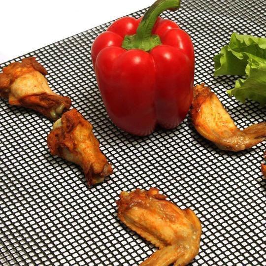 Skanto | Antihaft-BBQ-Grillmatte aus Teflon für wiederverwendbare Reinigung