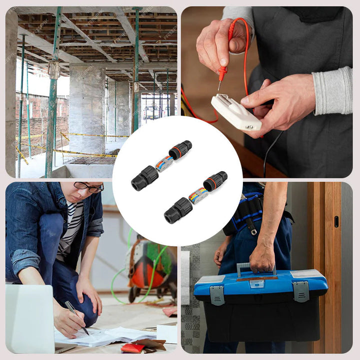 Skanto | Wasserdichter Elektrokabelverbinder für draußen