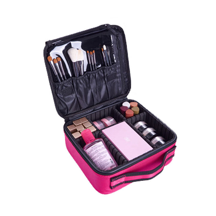 Skanto | Make-up Kosmetik-Aufbewahrungstasche mit verstellbarem Fach