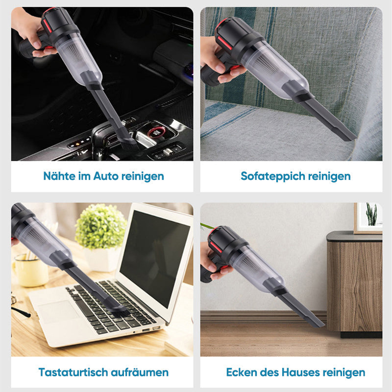 Skanto | Skanto Kabelloser wiederaufladbarer Multifunktions-Handstaubsauger für Autos und Haushalte