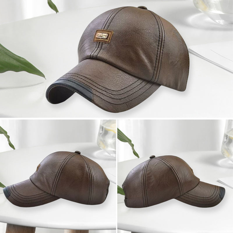 Skanto | Neue trendige Lederkappe