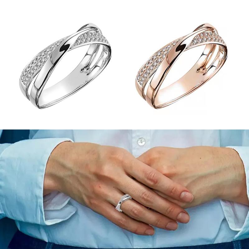 Skanto | X-Form Kreuzring für Damen