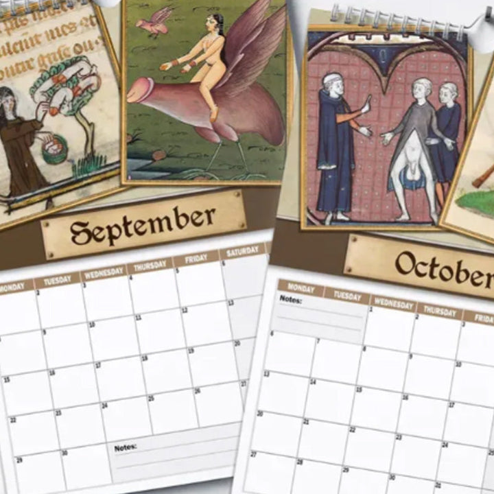 Skanto | Lustiger Mittelalter-Kalender 2025 – Humor & Kunst