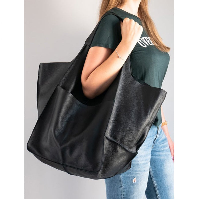 Skanto | Übergroße Wochenend-Ledertasche