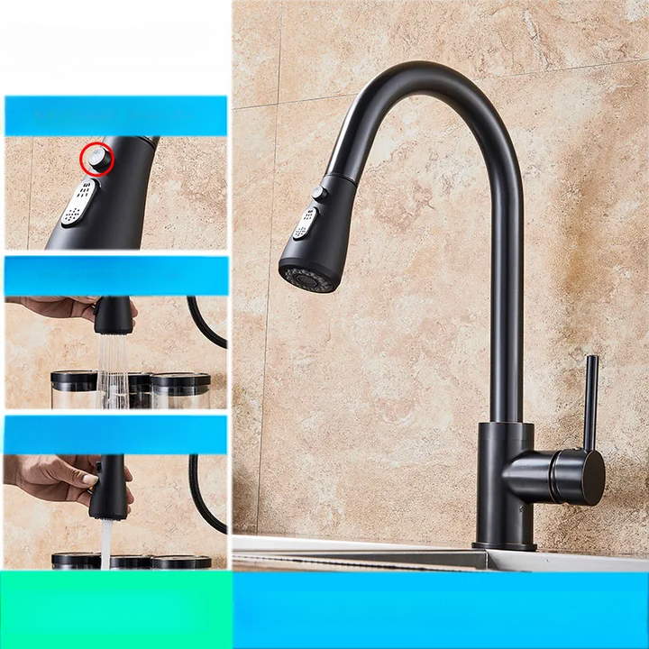 CuisinePratique – Eleganter flexibler Wasserhahn
