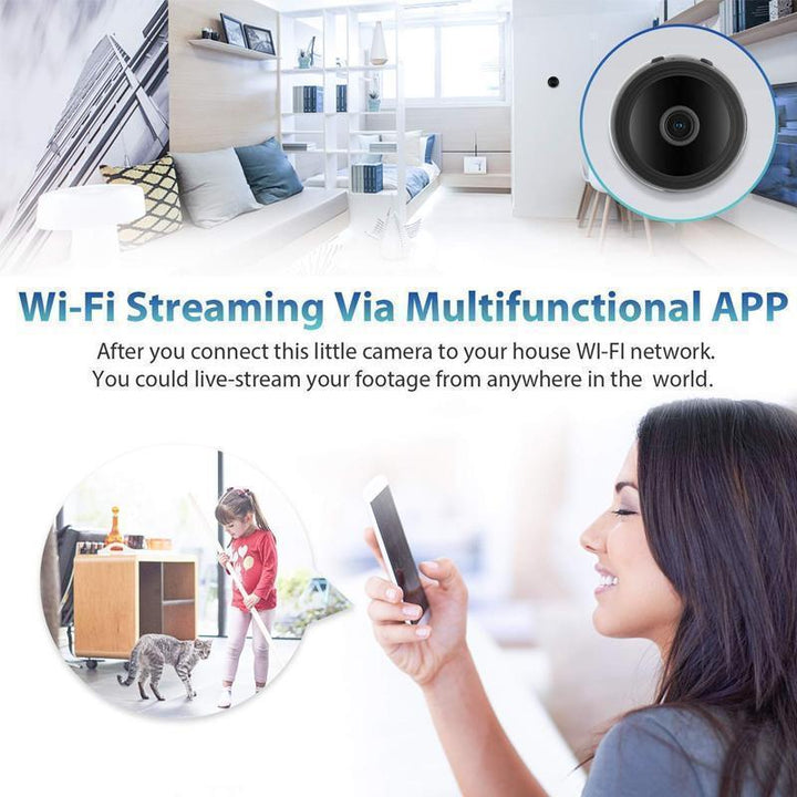 Skanto | 1080p Magnetische WiFi Mini-Kamera - Rückfahrkamera für Wohnwagen
