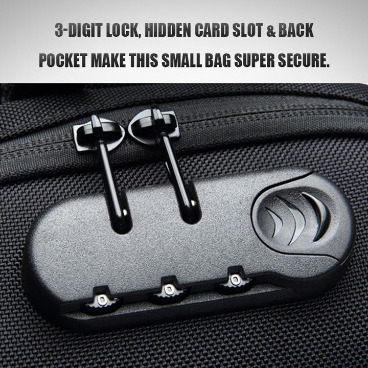 Skanto | Anti-Diebstahl-Rucksack mit 3-stelligem Schloss