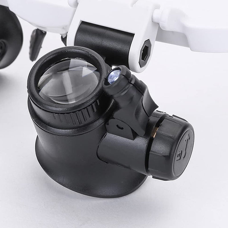 Skanto | Lupenbrille mit LED-Lichtern für beide Augen