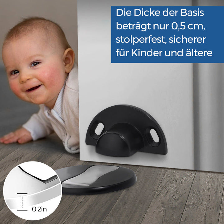 Skanto | Unsichtbarer magnetischer Türstopper aus Edelstahl