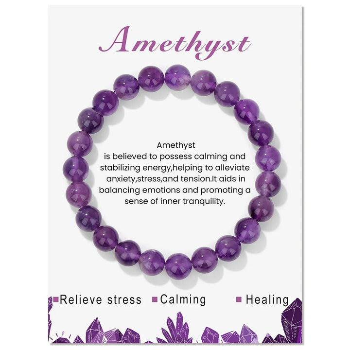 Skanto | Natürliches Kristall-Heilenergie-Armband - Aria